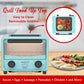 Brentwood 2 in 1 Mini Toaster Oven - Blue