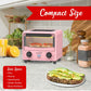 Brentwood 2 in 1 Mini Toaster Oven - Pink