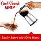 Brentwood Silver Cordless Electric Moka Pot Espresso Machine