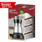 Brentwood Silver Cordless Electric Moka Pot Espresso Machine