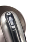Stand Mixer with Stainless Steel Bowl, Black and Silver, Hand Mixer with Base, Rotating Bowl 2 in 1 6 speeds