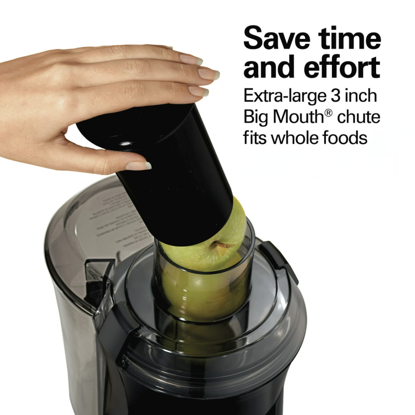 Hamilton Beach Big Mouth 800 Watt Juice Extractor 3year Limited Warranty