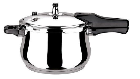 18 cm Pressure Cooker Heavy Duty Double Bottom with Extra Plastic Ring