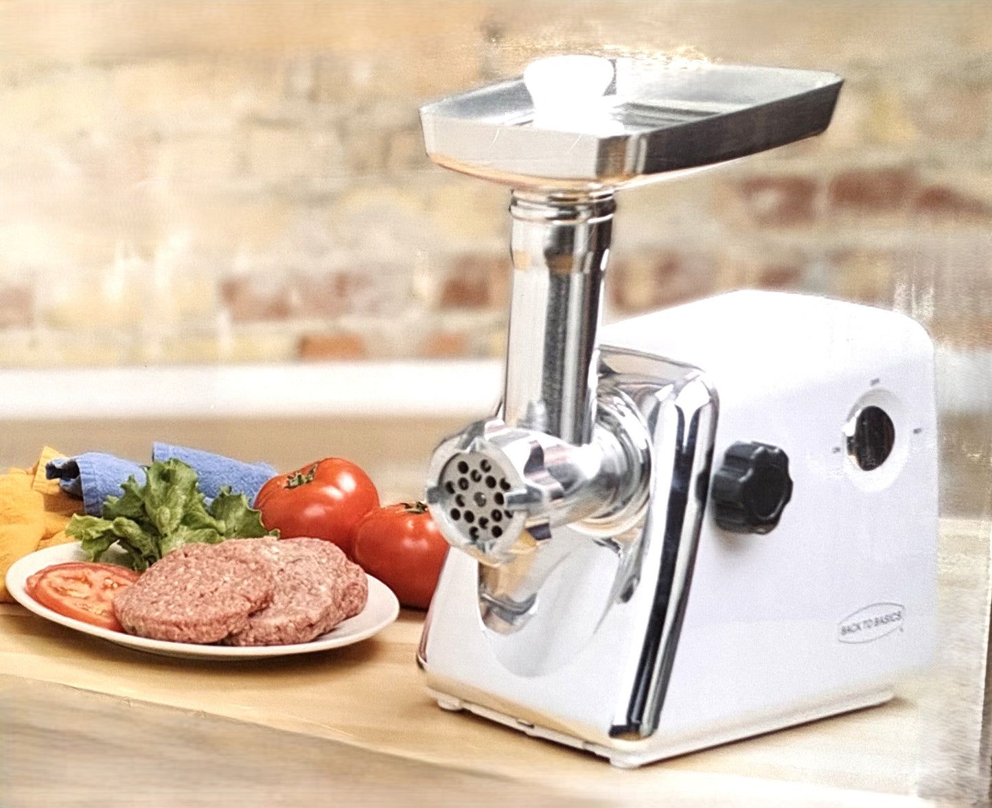 Electric Meat grinder Back To Basics Grinds Fresher Healthier Meats at Home Model 4500