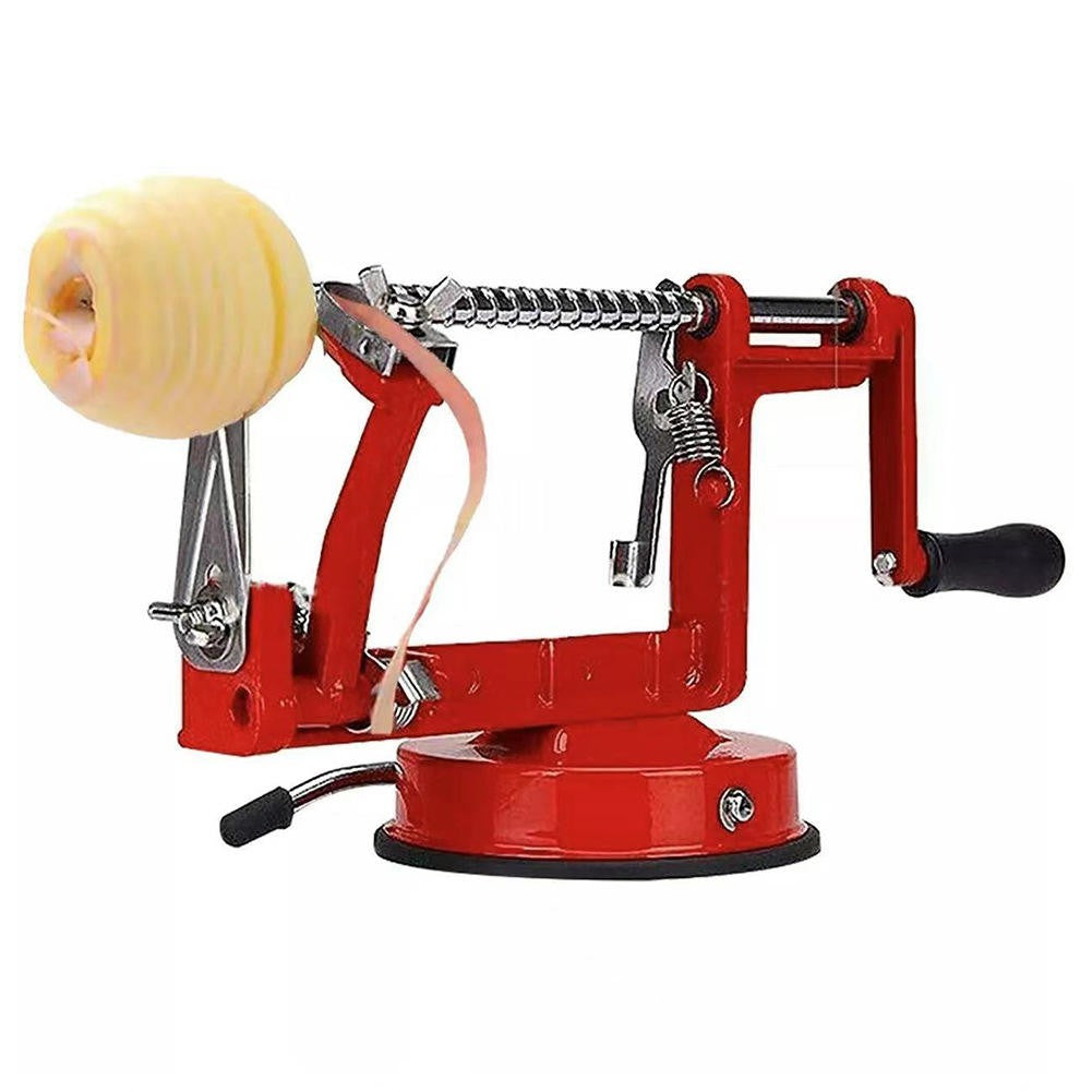 3in1 APPLE PEELER RED + APPLE CORER