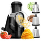 Brentwood Rotary Cheese, Vegetable, Nut Grater, Shredder, and Slicer