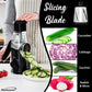 Brentwood Rotary Cheese, Vegetable, Nut Grater, Shredder, and Slicer
