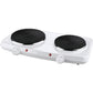 1500 Watts Double Electric Hot Plate Countertop / Cast Iron Burner