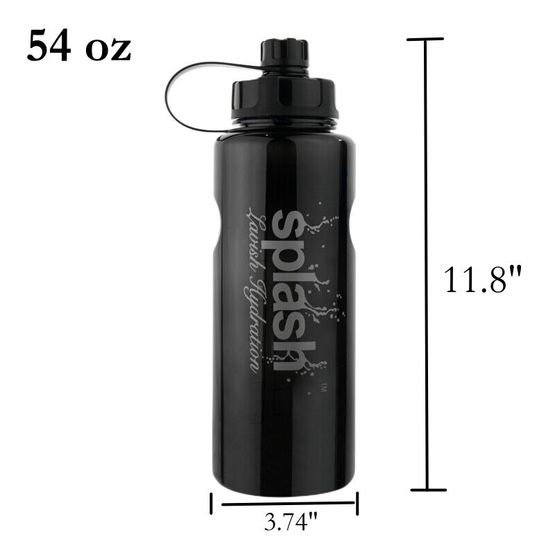 1600ml Gray Splash Water Bottle