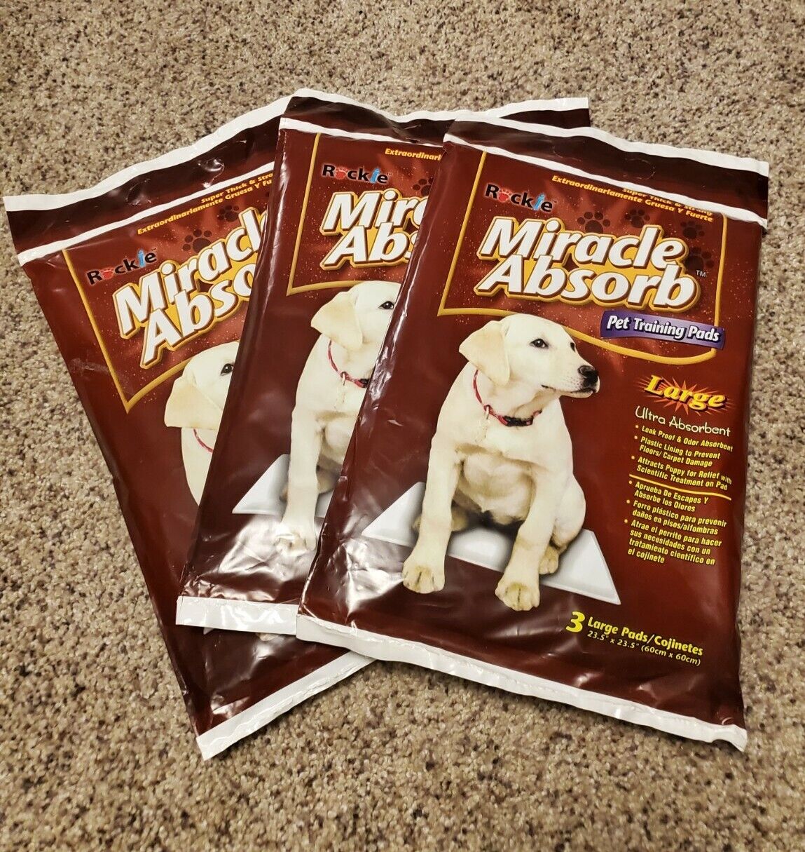 Miracle Absorb Pet Training Pads