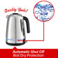 1.7L Brentwood Cordless Electric Stainless Steel Kettle