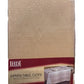 Home Decor Damask Table Cloth, 100% Polyester, 52" X 70", Beige Gold with Square Pattern