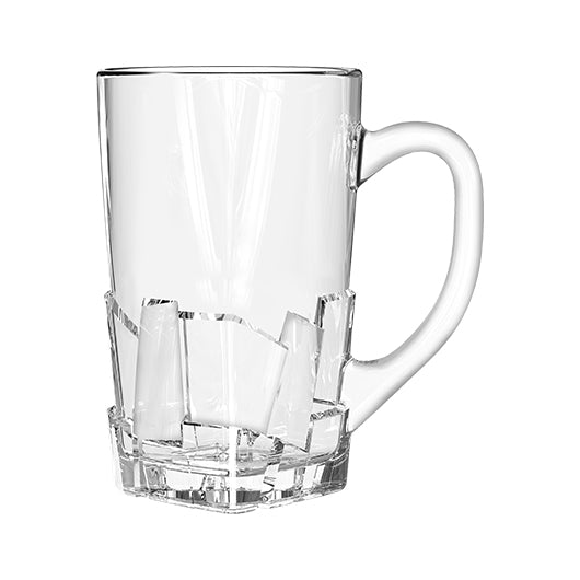 2 PC Glass Beer Mug