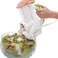 Presto White Salad Shooter Electric Slicer/Shredder