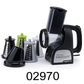 Presto Black Salad Shooter Electric Slicer/ Shedder