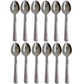 12 PC Classy Stainless Steel Dinner Spoon