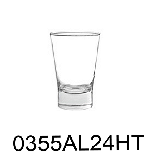 6 PC 1.75 Oz Cristar Lord Shooter Glasses