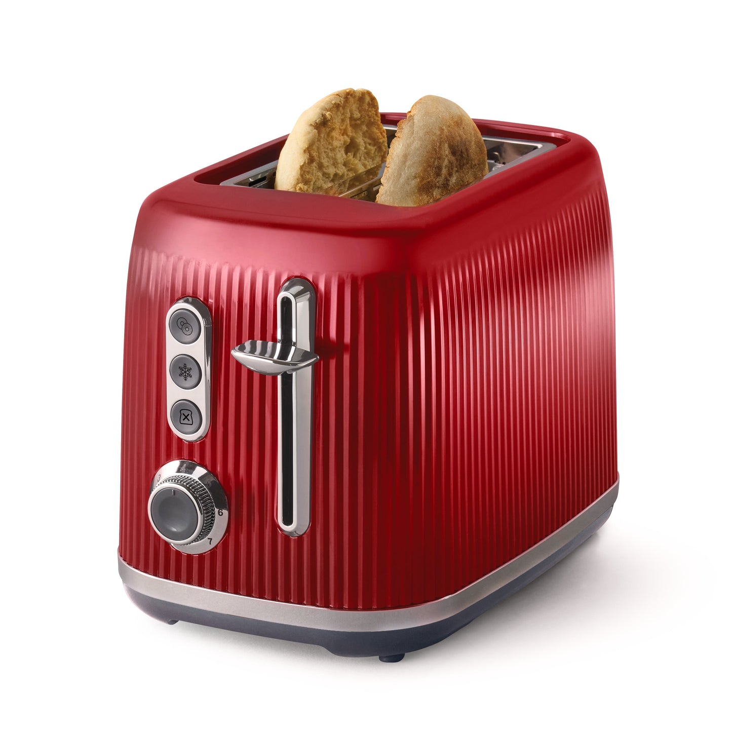 Oster 2-Slice Toaster with Extra-Wide Slots, Red