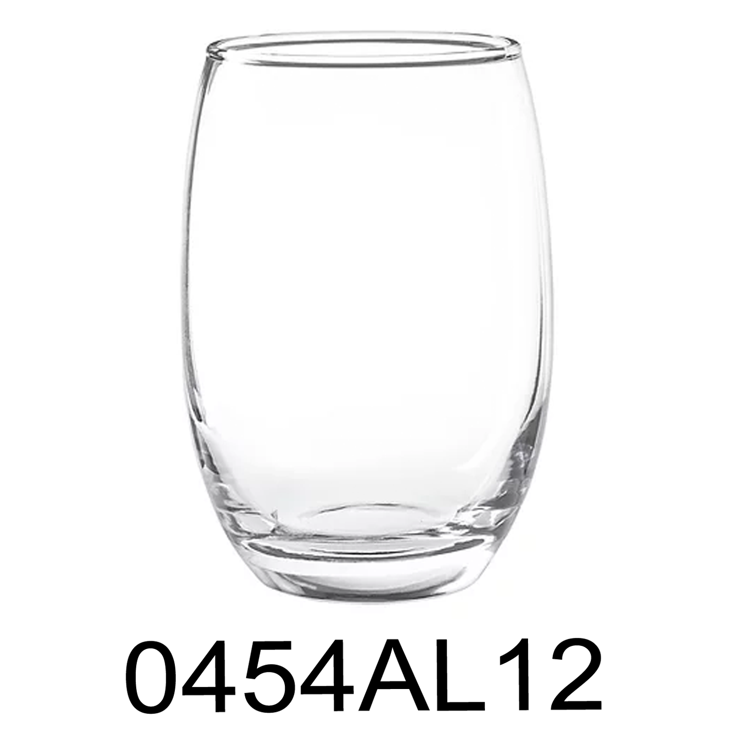 6 PC 15.5 Oz Cristar Stemless Wine Glasses