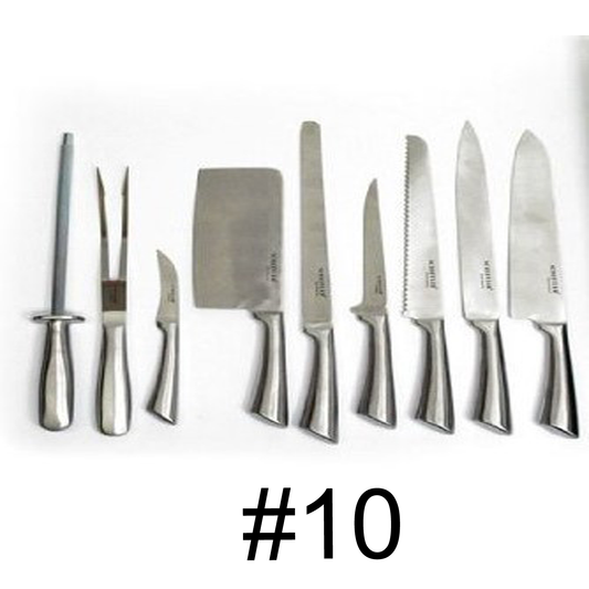 9 PC Stainless Steel Knives Set