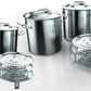 5 PC Stainless Steel Tamales Stockpot With Steamer Rack