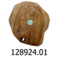 Martha Stewart Wood Fir Root Elevated Server