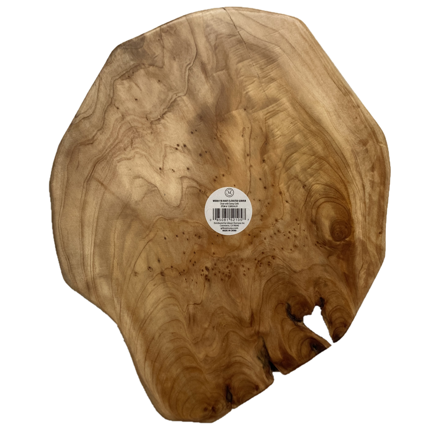 Martha Stewart Wood Fir Root Elevated Server