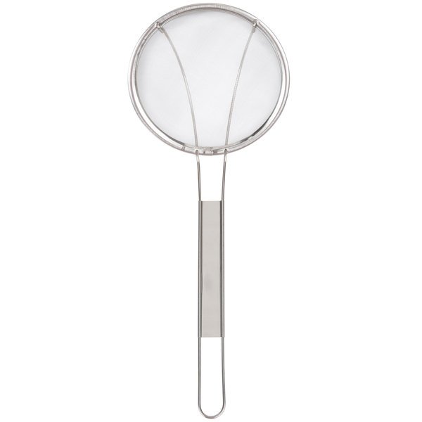 6" Extra Fine Round Stainless Steel Skimmer / Strainer