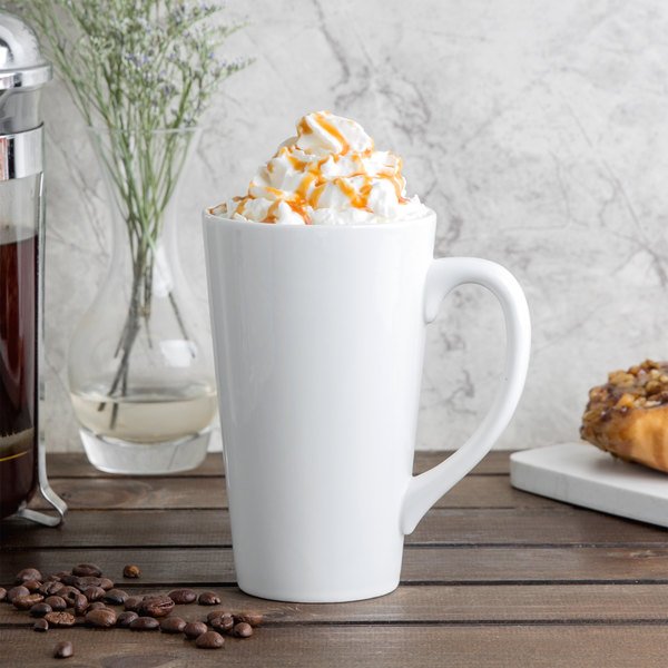White Porcelain Classy Mug