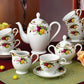 49 PC Rose Royal Dinner Set