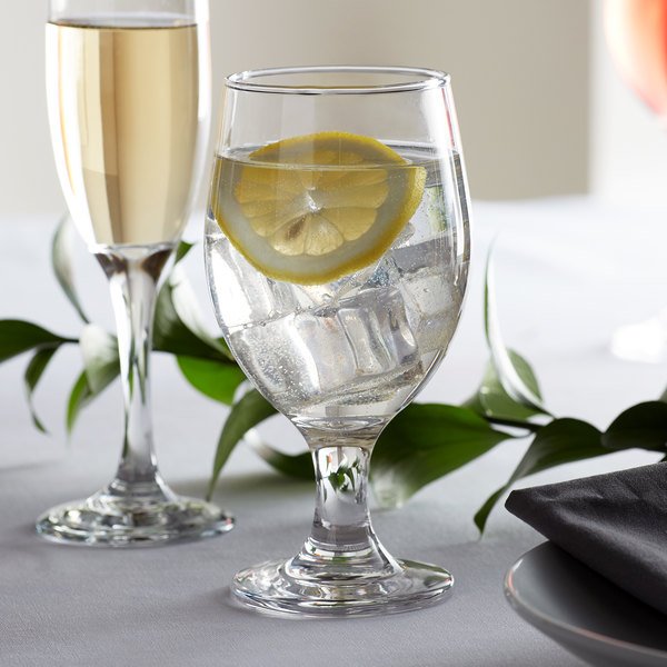 10.5 oz nuance clear stem goblet