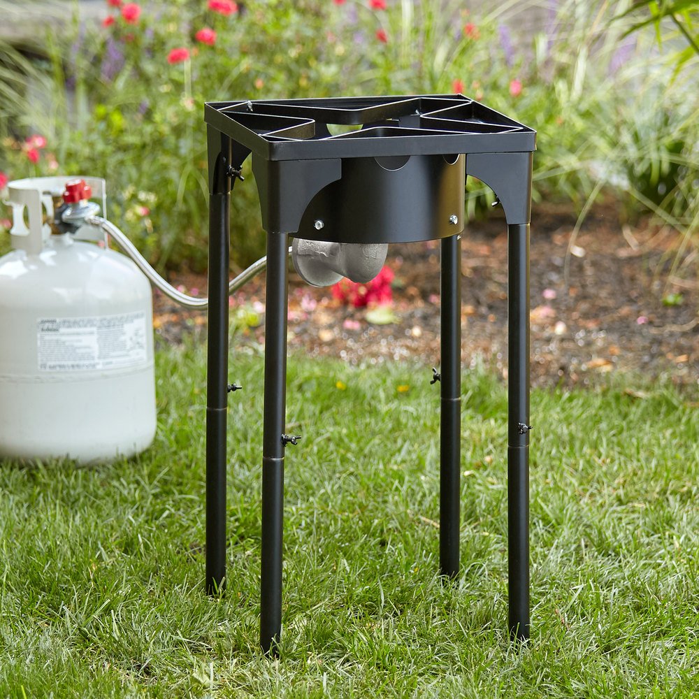 High Pressure Outdoor Single Burner Stove With Adjustable Legs