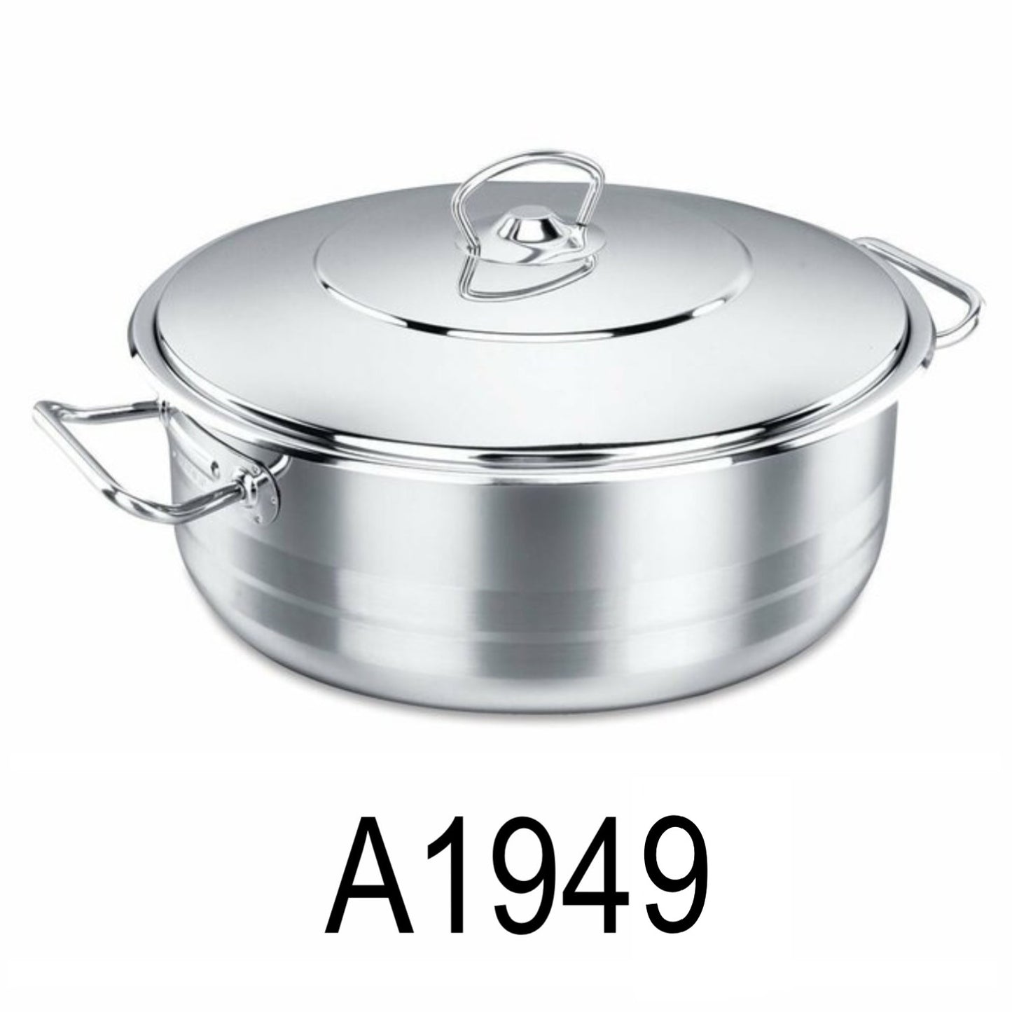 30L Stainless Steel Low Pot