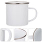 White Enamel Coffee Mug