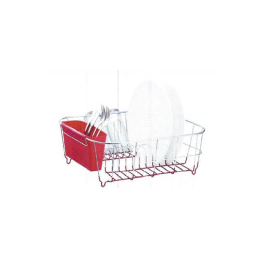 1 Tier Dish Drainer-Red