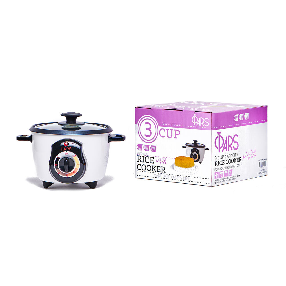 3 Cup Pars Automatic Persian Rice Cooker