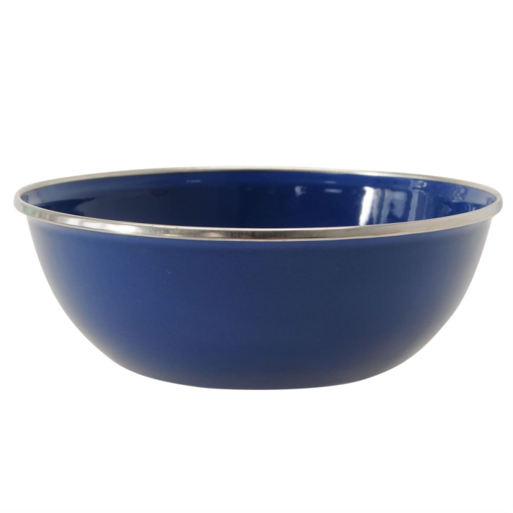 15cm Blue Enamel Soup Bowl