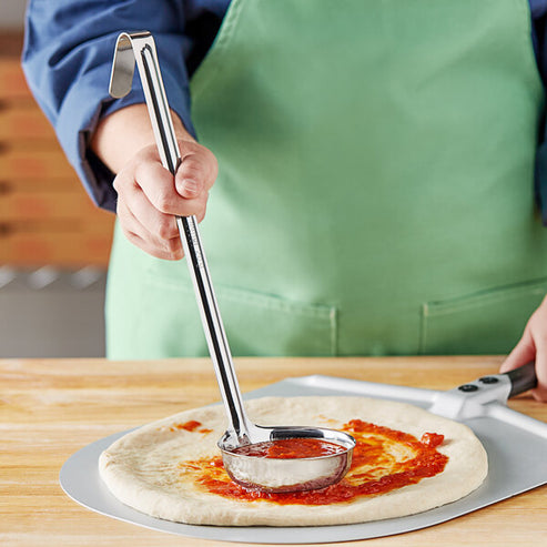 16 Oz Stainless Steel Ladle With Curve Handle