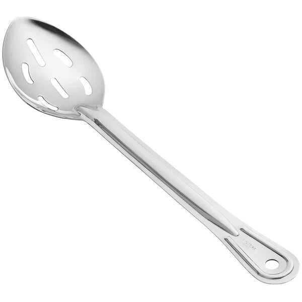 18" Slotted Stainless Steel Basting Spoon