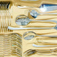 86 PC Silver Turkey Cutlery Set