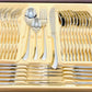 86 PC Silver Turkey Cutlery Set