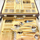 86 PC Silver Turkey Cutlery Set