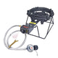 Cast Iron Single Burner Gas Stove With Stand