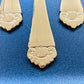 12 PC Flower Design Dinner Spoon Set