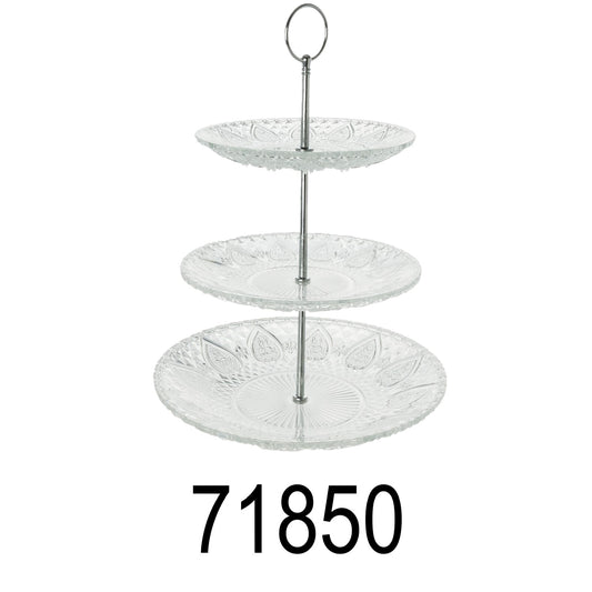 3 Tier Crystal Cake Stand / Dessert Tower