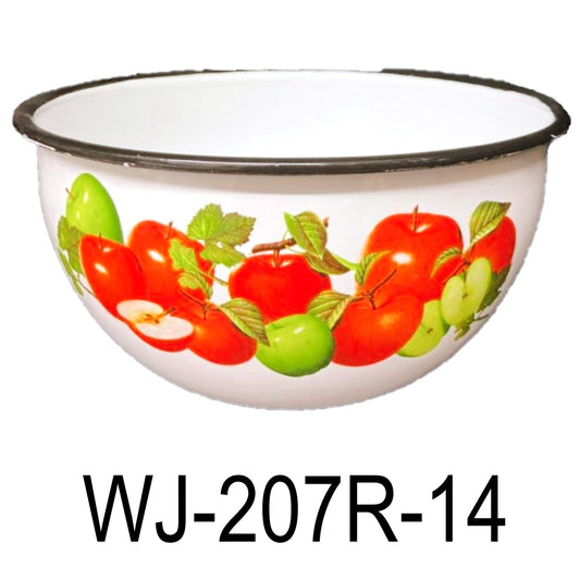 14cm Apple Soup Bowl Enamel