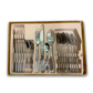 24 PC Stainless Steel Silverware Flatware Cutlery Set