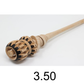 Mexican Molinillo Wooden Whisk Stirrer for Hot Chocolate