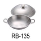 13.5" Stainless Steel Soup Pot With Lid & Steamer Rack