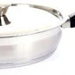 9” Stainless Steel Fry Pan / Skillet With Lid